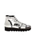 Free People 100% Leather Metallic Silver Sandals Size EU 39 - photo 1