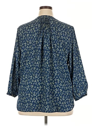 Jachs Girlfriend 3/4 Sleeve Blouse (view 2)