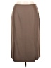 Talbots Solid Brown Wool Skirt Size 10 - photo 1