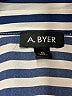 A. Byer Stripes Blue 3/4 Sleeve Button-Down Shirt Size XL - photo 7