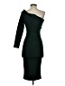 Alieva Solid Green Cocktail Dress Size S - photo 2