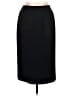 Le Suit 100% Polyester Solid Black Formal Skirt Size 10 - photo 1