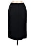 Le Suit 100% Polyester Solid Black Formal Skirt Size 10 - photo 2