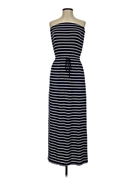 blue white striped dress forever 21 Eliza Striped Maxi Dress  Teal Poppy