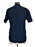 Unbranded Solid Blue Short Sleeve Button-Down Shirt Size L (estimated) - photo 2