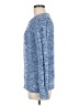 Gap 100% Cotton Tweed Blue Pullover Sweater Size M - photo 5