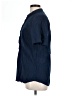 Unbranded Solid Blue Short Sleeve Button-Down Shirt Size L (estimated) - photo 5