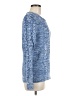 Gap 100% Cotton Tweed Blue Pullover Sweater Size M - photo 4
