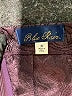 Blue Rain 100% Polyester Paisley Purple Formal Skirt Size M - photo 4