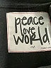 Peace Love World Black Sweatshirt Size Med - Lg - photo 7