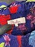 Parker Floral Blue Jumpsuit Size 4 - photo 4