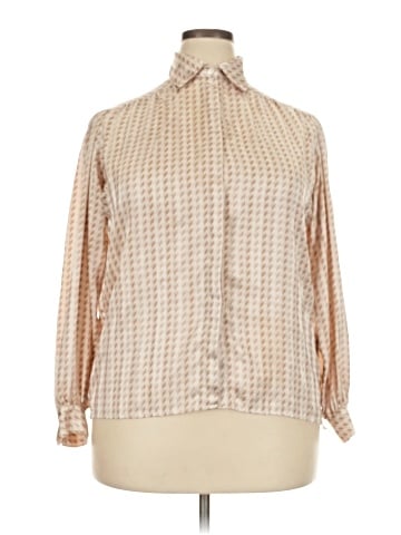 Evan Picone Long Sleeve Blouse (view 1)