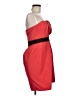 BCBGMAXAZRIA 100% Polyester Red Cocktail Dress Size 10 - photo 4