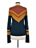 Free People 100% Rayon Color Block Blue Pullover Sweater Size M - photo 2