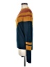 Free People 100% Rayon Color Block Blue Pullover Sweater Size M - photo 5