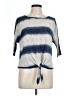 Perseption Concept Blue Short Sleeve Top Size L - photo 1