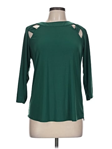 Perseption Concept 3/4 Sleeve Top (view 1)