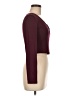 DAZY Burgundy Long Sleeve Top Size M - photo 4