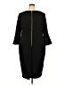 Calvin Klein Solid Black Casual Dress Size 20 - photo 2