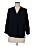 Vince Camuto 100% Polyester Black 3/4 Sleeve Blouse Size M - photo 1