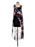 Bebe 100% Polyester Floral Black Casual Dress Size XS - photo 1