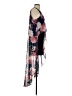 Bebe 100% Polyester Floral Black Casual Dress Size XS - photo 4