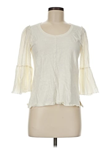 Bordeaux 3/4 Sleeve Top (view 1)