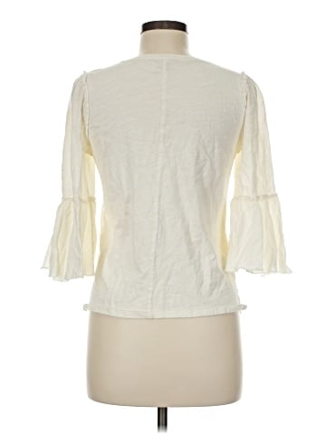 Bordeaux 3/4 Sleeve Top (view 2)