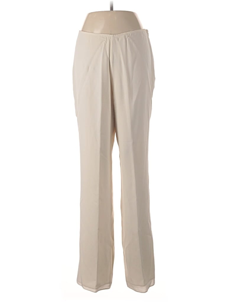 Pre-owned La Perla Silk Pants In Tan