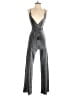 Forever 21 Metallic Silver Jumpsuit Size S - photo 1
