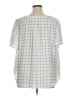 Liz Claiborne 100% Polyester White Short Sleeve Blouse Size 1X - photo 2