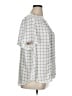 Liz Claiborne 100% Polyester White Short Sleeve Blouse Size 1X - photo 4