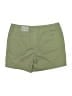 Natural Reflections Solid Green Khaki Shorts Size 10 - photo 2