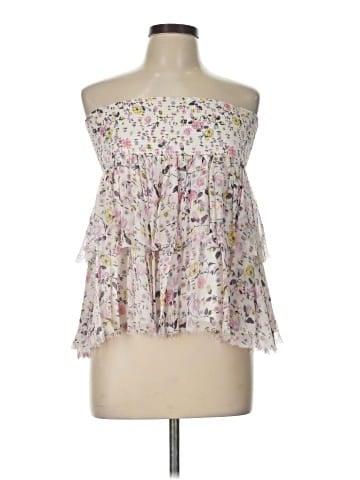 Rebecca Taylor Sleeveless Silk Top (view 1)