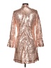 Tyler Boe 100% Polyester Metallic Gold Cocktail Dress Size 8 - photo 2