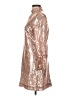 Tyler Boe 100% Polyester Metallic Gold Cocktail Dress Size 8 - photo 5