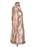 Tyler Boe 100% Polyester Metallic Gold Cocktail Dress Size 8 - photo 4