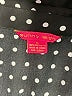 Sunny Leigh 100% Polyester Polka Dots Black 3/4 Sleeve Blouse Size XL - photo 7