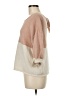 Blu Pepper Color Block Pink Tan Pullover Sweater Size M - photo 5