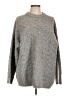 H&M Chevron-herringbone Gray Pullover Sweater Size L - photo 1