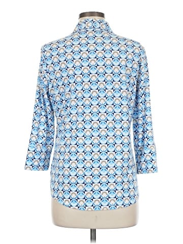 J. McLaughlin 3/4 Sleeve Blouse (view 2)