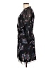 Nicholas 100% Silk Floral Black Cocktail Dress Size 12 - photo 5