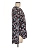 Ann Taylor LOFT Floral Multi Color Black Long Sleeve Blouse Size M - photo 4