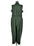 LIVI Solid Green Jumpsuit Size 24 - photo 2