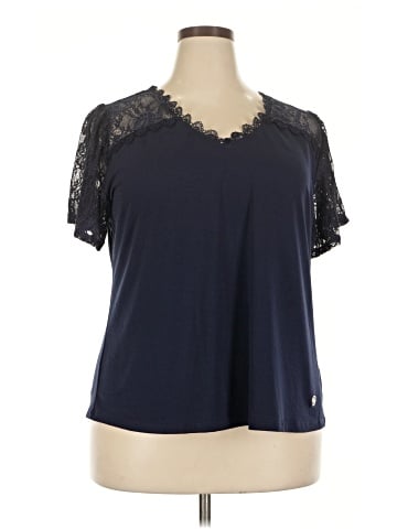 Adrienne Vittadini Short Sleeve Top (view 1)