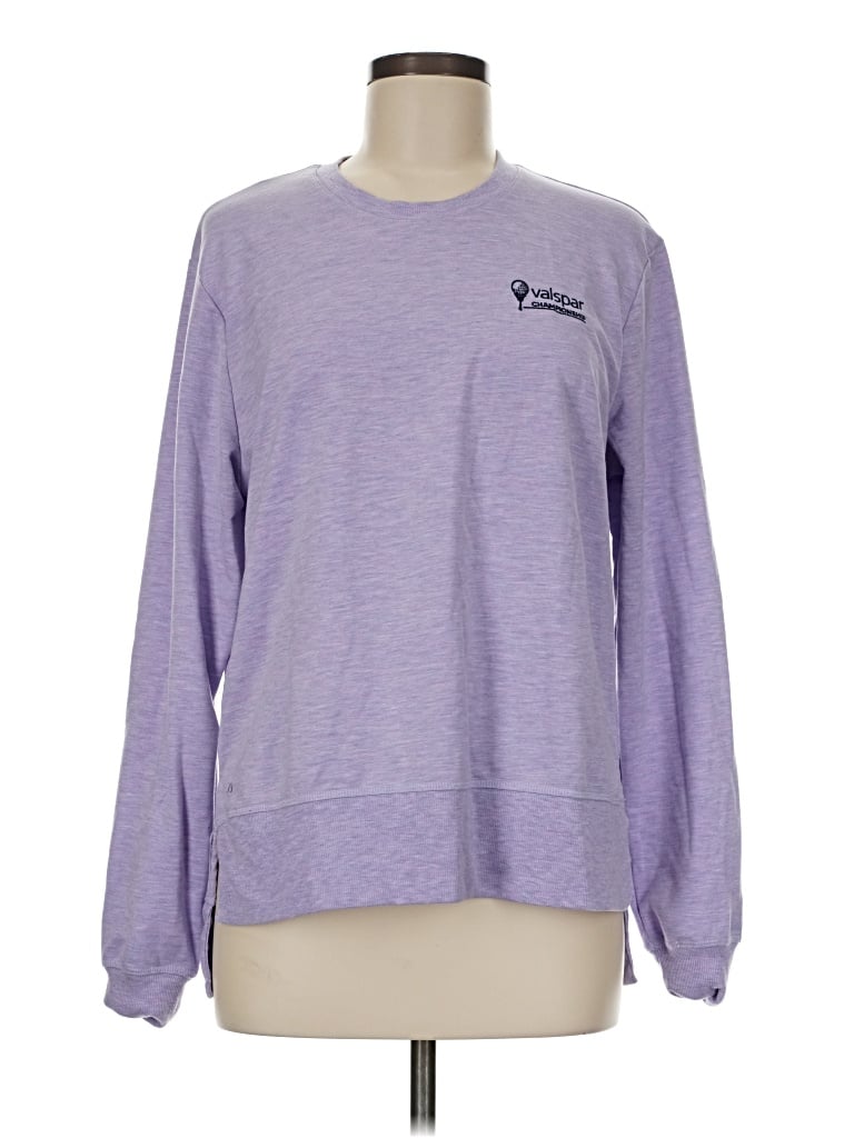 Pre-owned Ahead Long Sleeve T-shirt In Purple