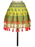 Ramy Brook 100% Polyester Paisley Green Casual Skirt Size S - photo 2