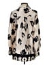 Q2 100% Viscose Print Ivory Long Sleeve Blouse Size S - photo 2