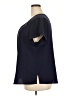 Anne Klein 100% Polyester Blue Short Sleeve Blouse Size 2X - photo 5