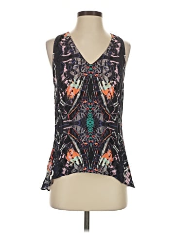 Waverly Grey Sleeveless Blouse (view 1)